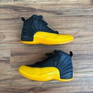 Jordan 12 Retro Black/Yellow University Gold